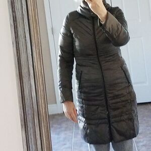 BERNARDO packable ultralight goose down puffer/coat